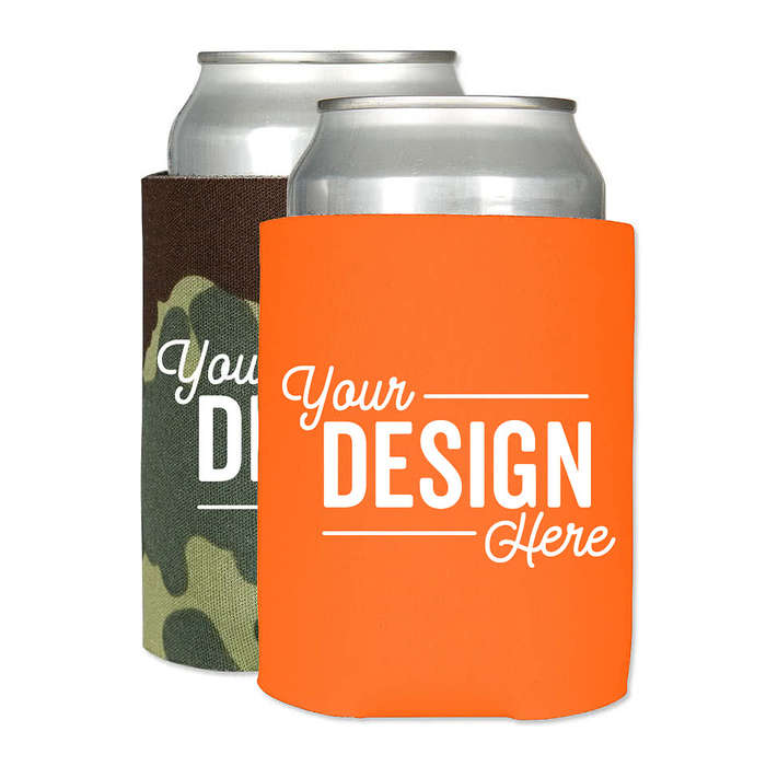 Foldable Can Cooler - Purple