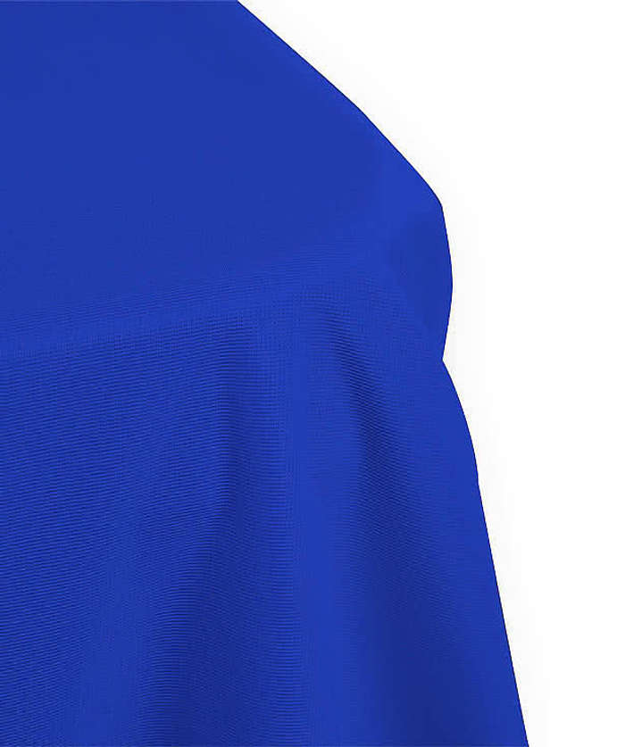 Full Color 6' LazerLine Throw Tablecloth - Mulberry