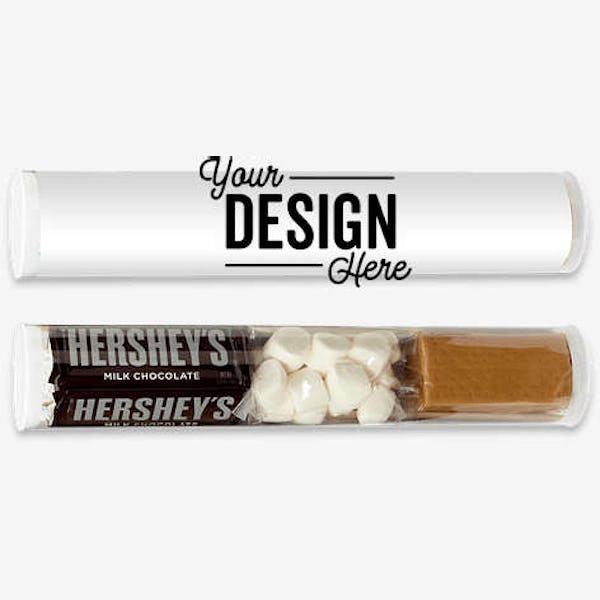 Full Color Large Campfire S'mores Kit - Milk Chocolate Smores