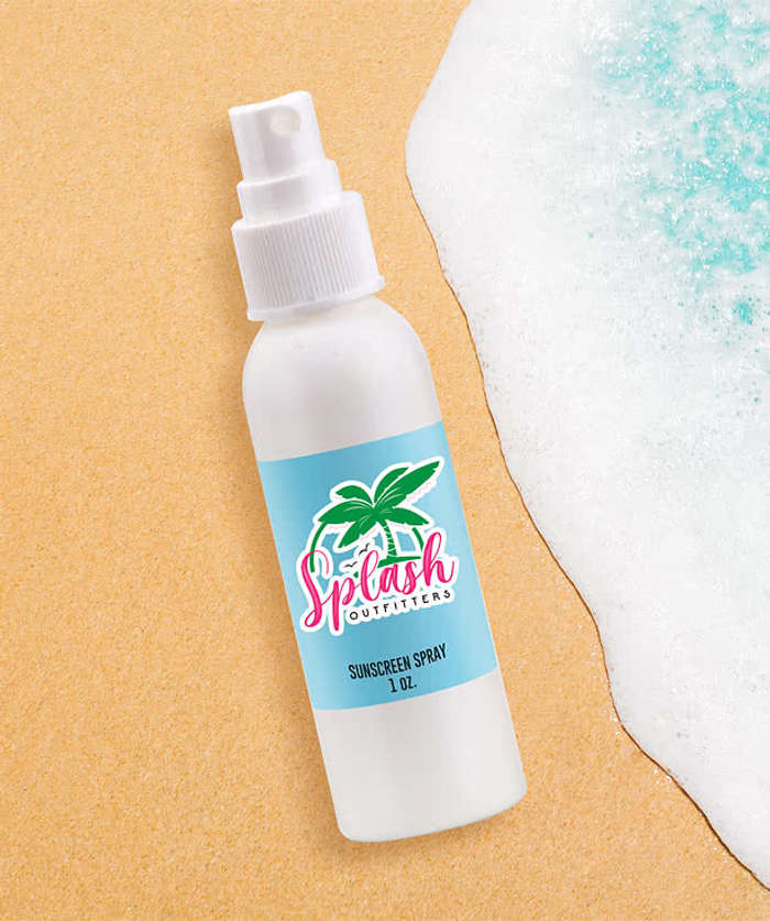 Full Color 2 oz. Coconut SPF 30 Sunscreen Spray - White