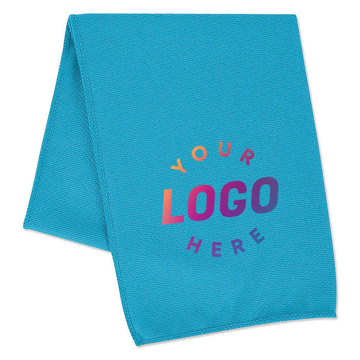 Recycled Sport Cooling Towel - Blue