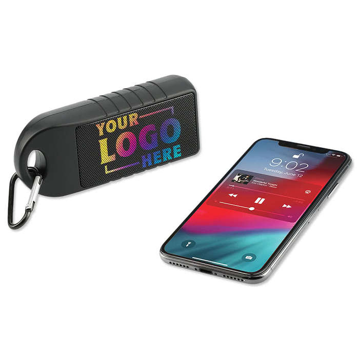 Omni Outdoor Portable Waterproof Bluetooth Speaker - Black