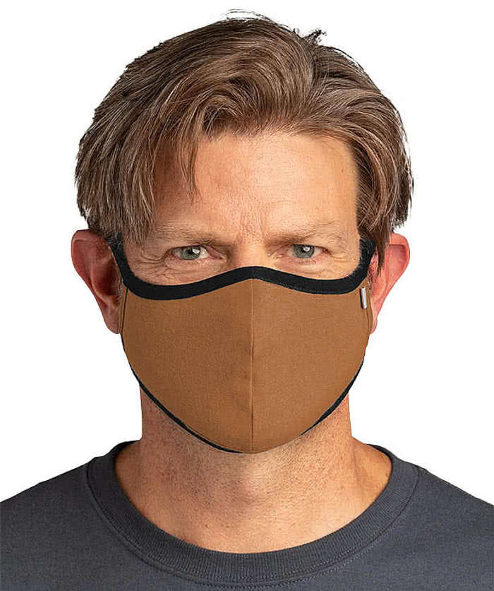 Customized Carhartt Cotton Stretch Face Mask (3 pack) - Black