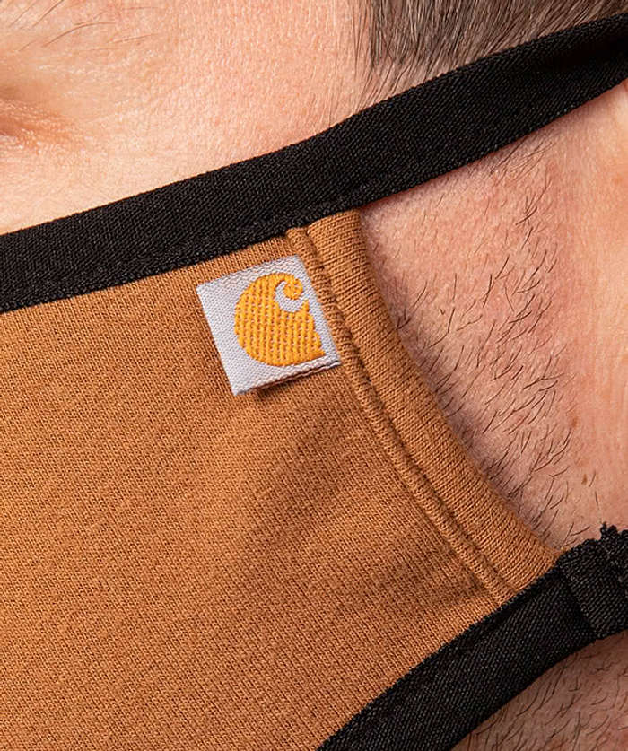 Customized Carhartt Cotton Stretch Face Mask (3 pack) - Black