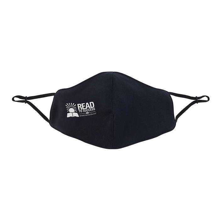 Full Color Comfy Youth Face Mask - Navy