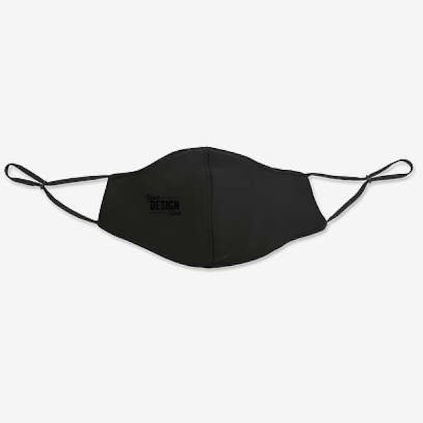Full Color Comfy Performance Face Mask - Black