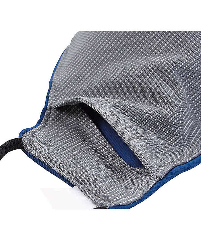 Full Color Comfy Performance Face Mask - Black