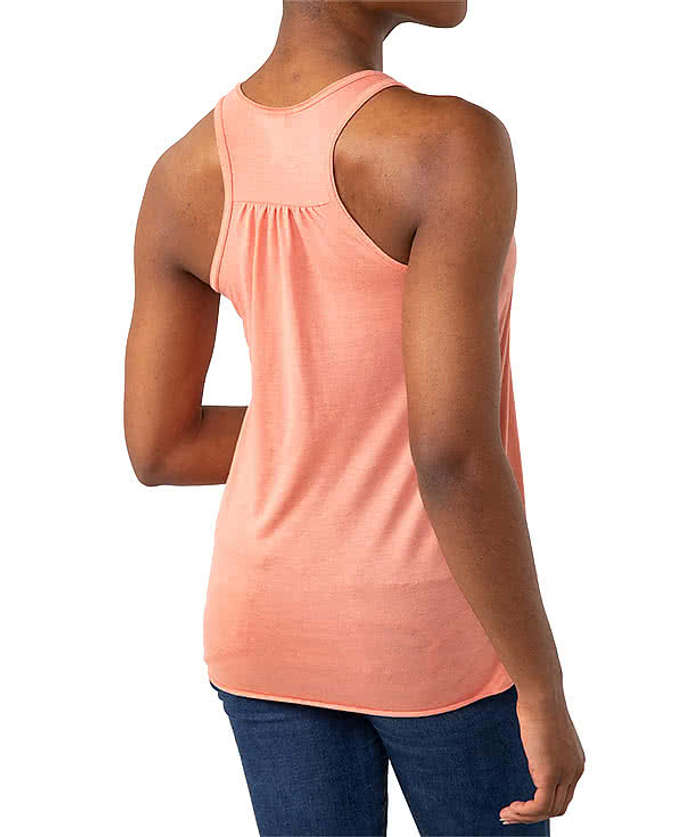Bella + Canvas Women's Flowy Racerback Tank - Neon Pink 4 Bella + Canvas Women's Flowy Racerback Tank - Neon Pink