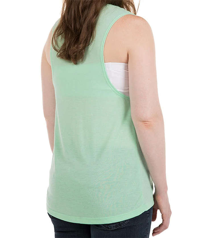 Bella + Canvas Women's Flowy Muscle Tank - White Marble 4 Bella + Canvas Women's Flowy Muscle Tank - White Marble