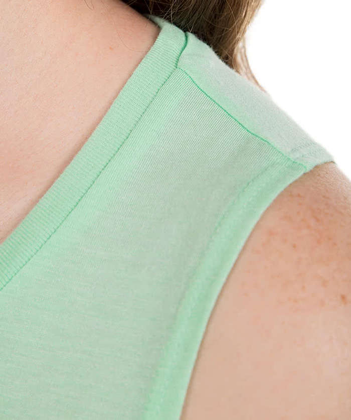 Bella + Canvas Women's Flowy Muscle Tank - White Marble 5 Bella + Canvas Women's Flowy Muscle Tank - White Marble