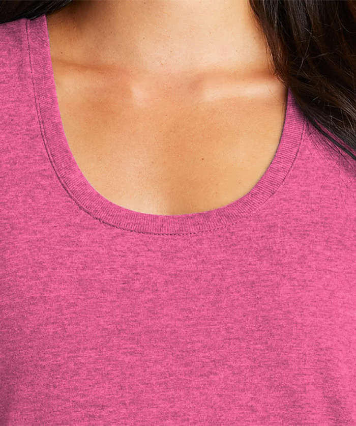 District Women's Tri-Blend Racerback Tank - Black 7 District Women's Tri-Blend Racerback Tank - Black