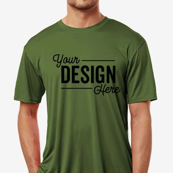 AllPro Interlock UPF 50 Performance Shirt - Olive Green