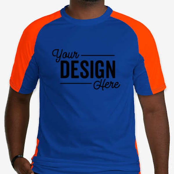 Augusta Cutter Jersey - Royal / Orange