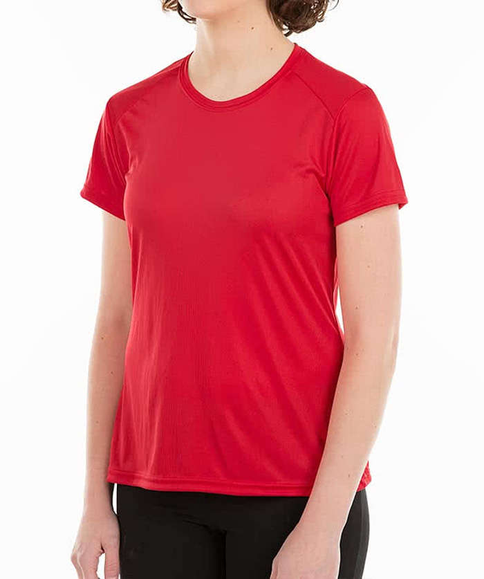 A4 Women's Promotional Performance Shirt - Scarlet Red 3 A4 Women's Promotional Performance Shirt - Scarlet Red