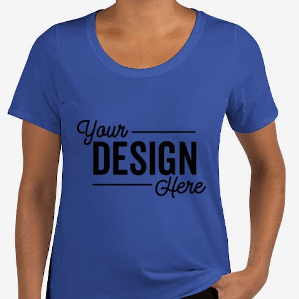 Nike Dri-FIT Women's Jersey Blend Performance Shirt - Rush Blue