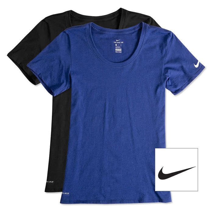 Nike Dri-FIT Women's Jersey Blend Performance Shirt - Rush Blue