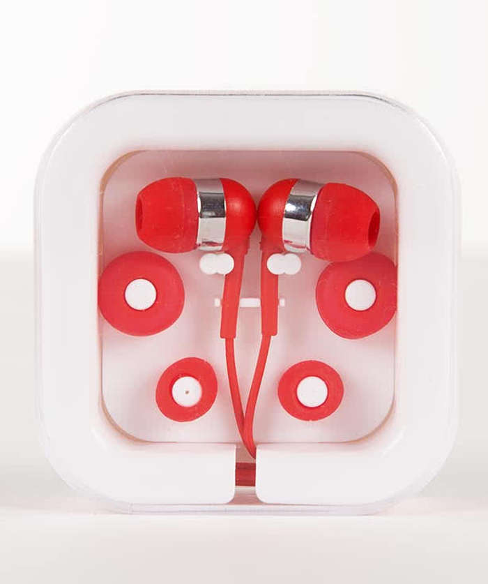 Color Pop Earbuds - White 3 Color Pop Earbuds - White