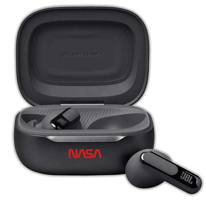 Full Color JBL Live Beam 3 True Wireless Bluetooth Earbuds - Black
