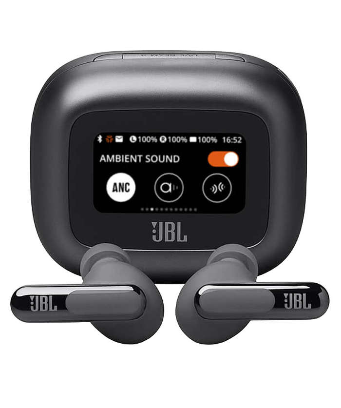 Full Color JBL Live Beam 3 True Wireless Bluetooth Earbuds - Black