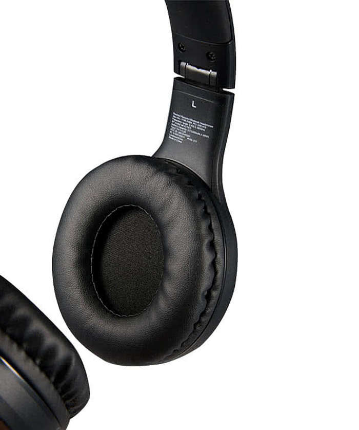 Rewired Recycled Bluetooth Wireless Headphones - Black