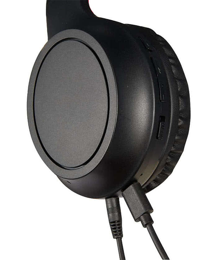 Rewired Recycled Bluetooth Wireless Headphones - Black
