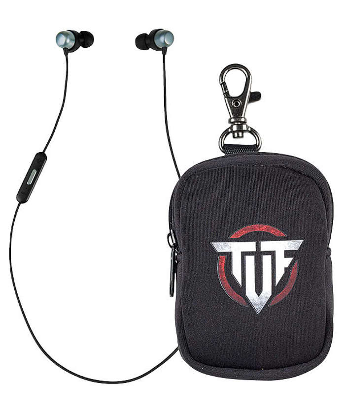Pace Bluetooth Earbuds and Case - Black