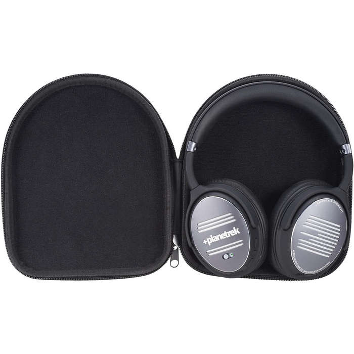 Laser Engraved ifidelity Noise Cancelling Bluetooth Headphones - Black