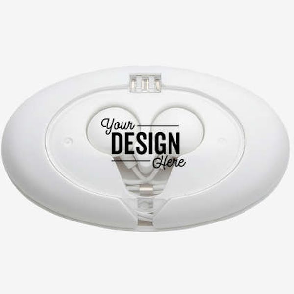 Easy Store Earbuds - White