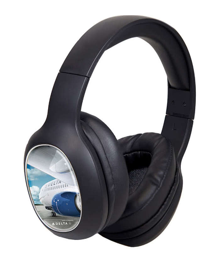 Full Color MyWorld Wireless Bluetooth Headphones - Black 5 Full Color MyWorld Wireless Bluetooth Headphones - Black