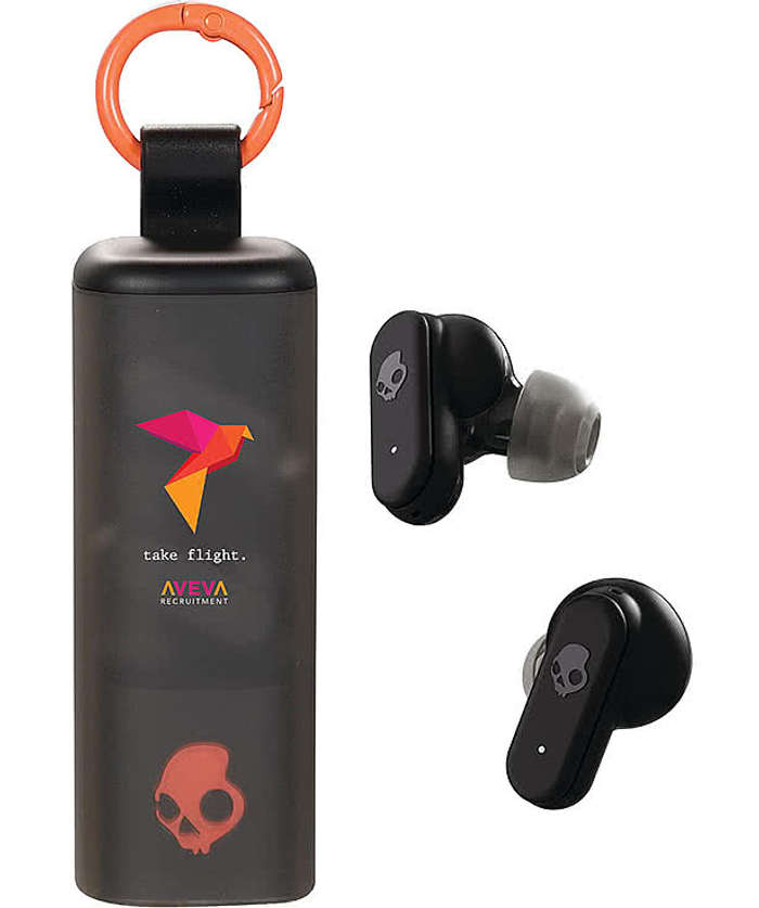 Full Color Skullcandy Dime Evo True Wireless Earbuds - Black 3 Full Color Skullcandy Dime Evo True Wireless Earbuds - Black