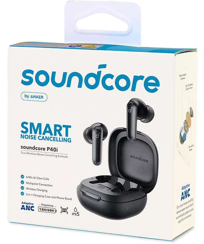 Anker Soundcore P40i Wireless Earbuds - Black