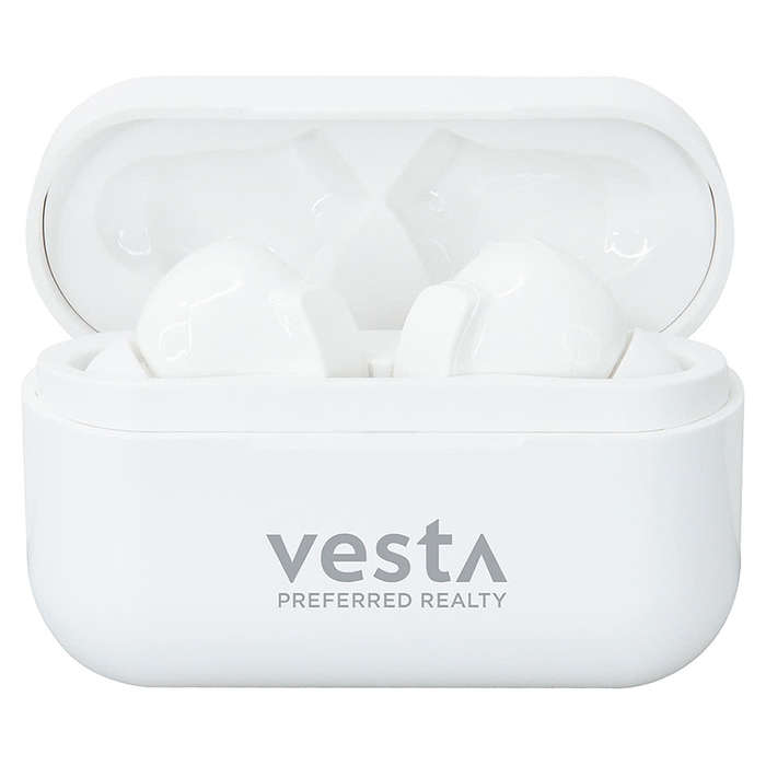 iLive Truly Wireless Earbuds with Active Noise Canceling - White