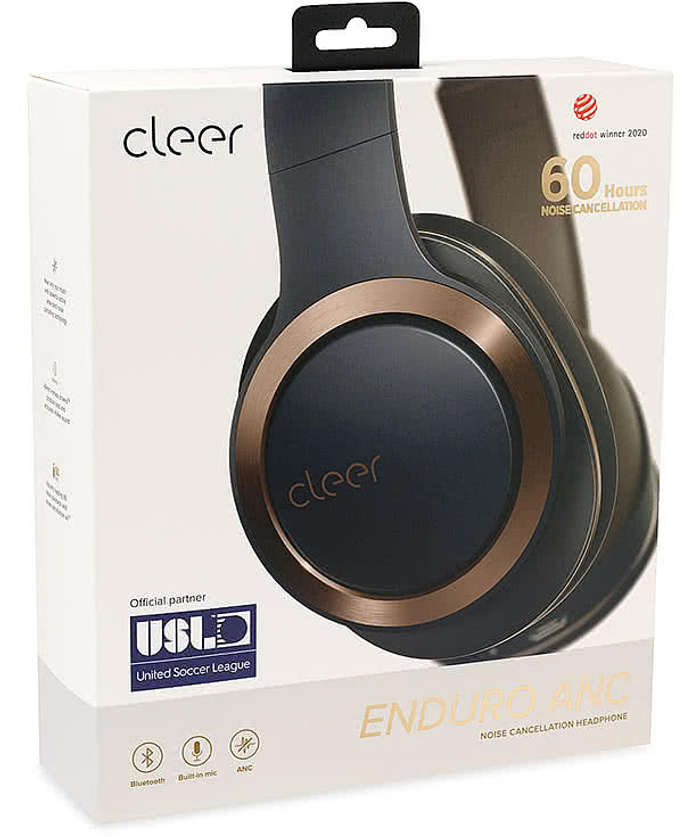 Full Color Cleer Enduro ANC Noise Cancelling Headphones - Navy 5 Full Color Cleer Enduro ANC Noise Cancelling Headphones - Navy