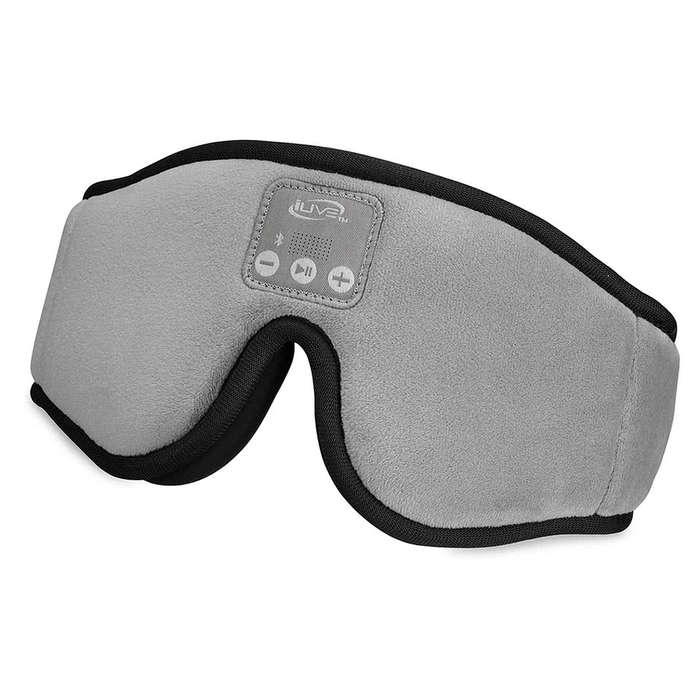 Full Color iLive Lights Out Wireless Sleep Mask Headphones - Grey
