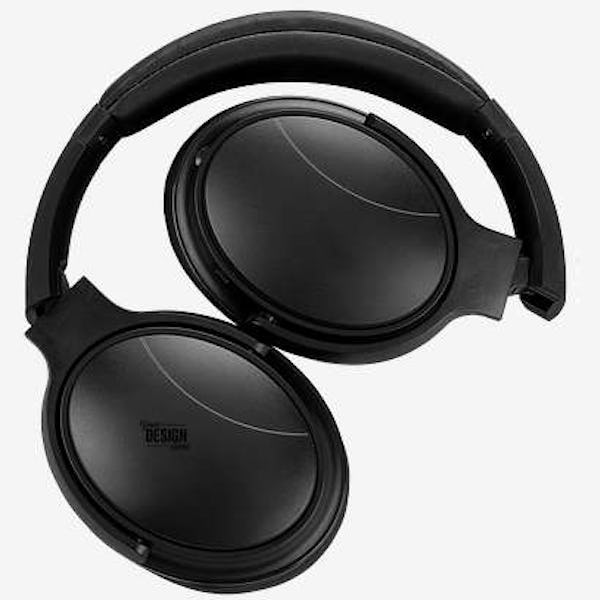 iLive Active Noise Cancellation Bluetooth Headphones - Black