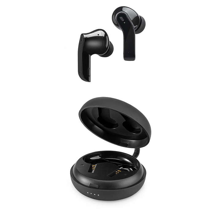iLive Truly Wire-Free Earbuds with Active Noise Canceling - Black