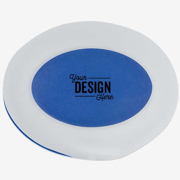 2-in-1 Wired Earbuds and Phone Stand - Blue