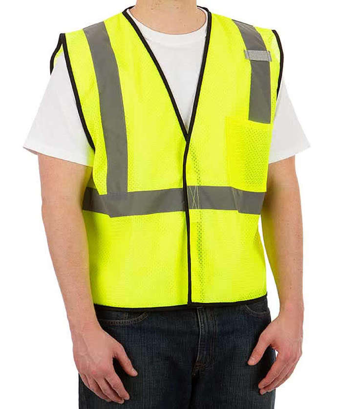 Kishigo Class 2 Mesh Safety Vest - Orange 3 Kishigo Class 2 Mesh Safety Vest - Orange