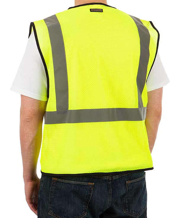 Kishigo Class 2 Mesh Safety Vest - Orange 4 Kishigo Class 2 Mesh Safety Vest - Orange