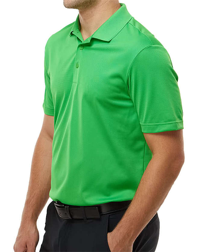 Adidas Sport Recycled Performance Polo - Embroidered - Collegiate Purple