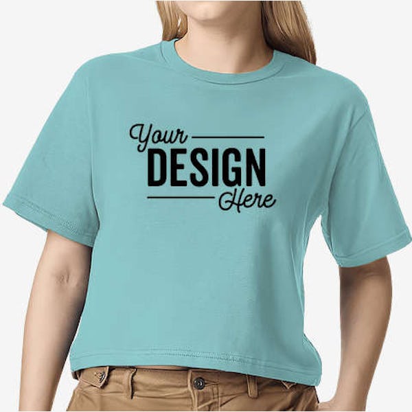 American Apparel Women's Fine Jersey Boxy T-shirt - Arctic