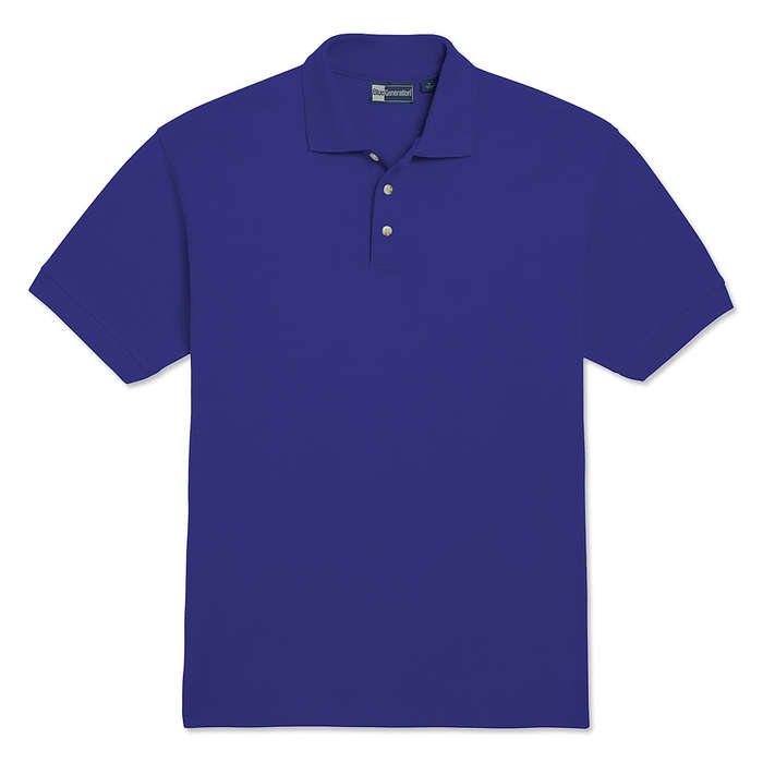 Blue Generation Youth Soft Touch Pique Polo - Black 3 Blue Generation Youth Soft Touch Pique Polo - Black