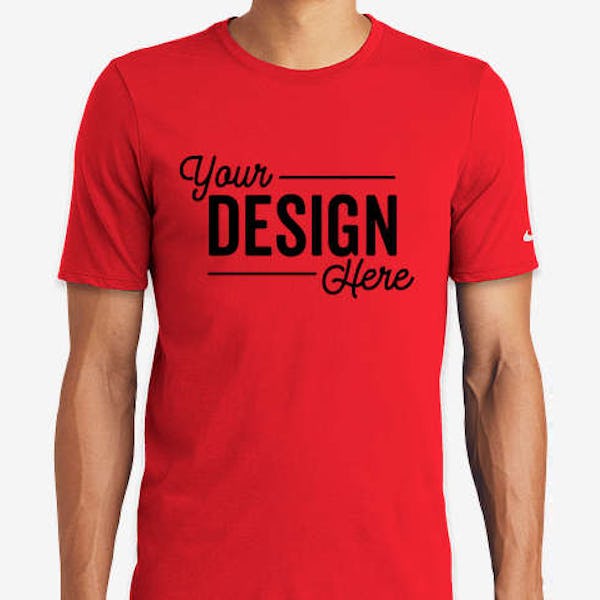 Nike Dri-FIT Jersey Blend Performance Shirt - Gym Red