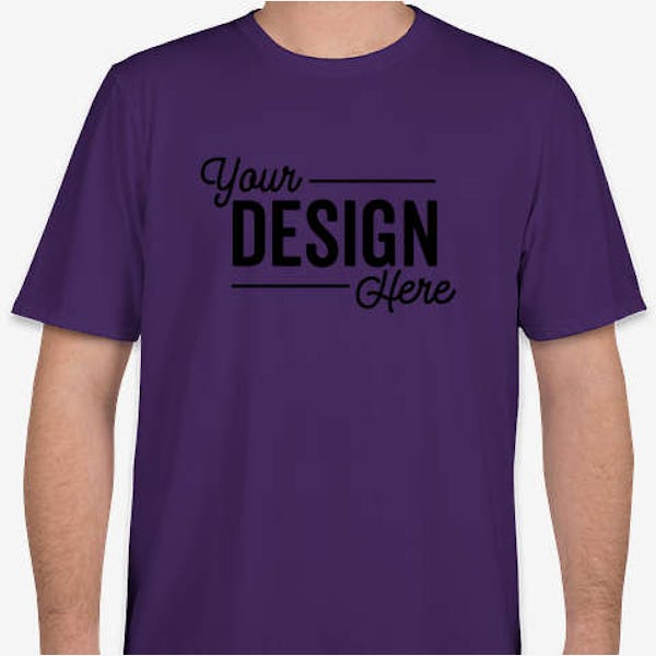 Russell Athletic Essential Performance Blend T-shirt - Purple