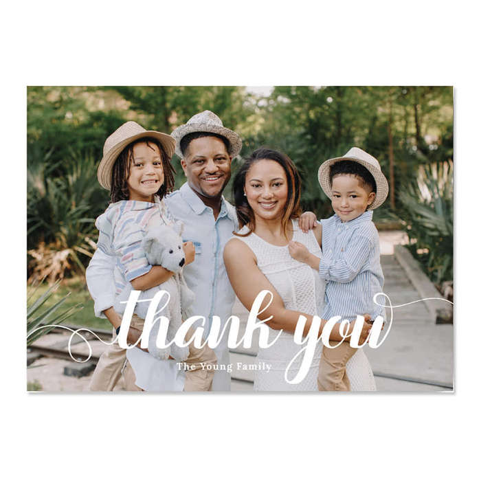 Full Color 4.25" x 6" Flat Card - White