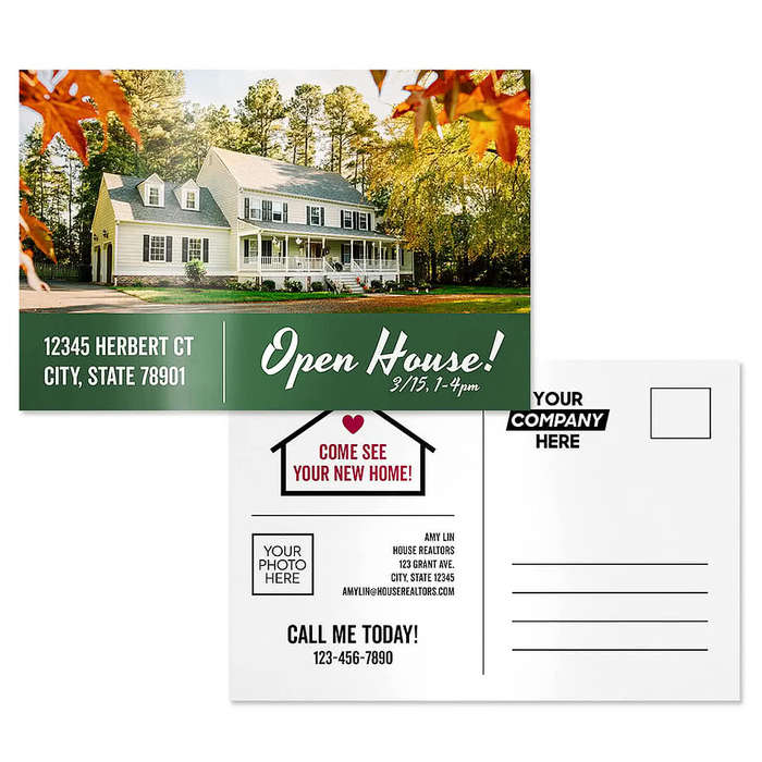 Full Color 4.25" x 6" Postcard - White