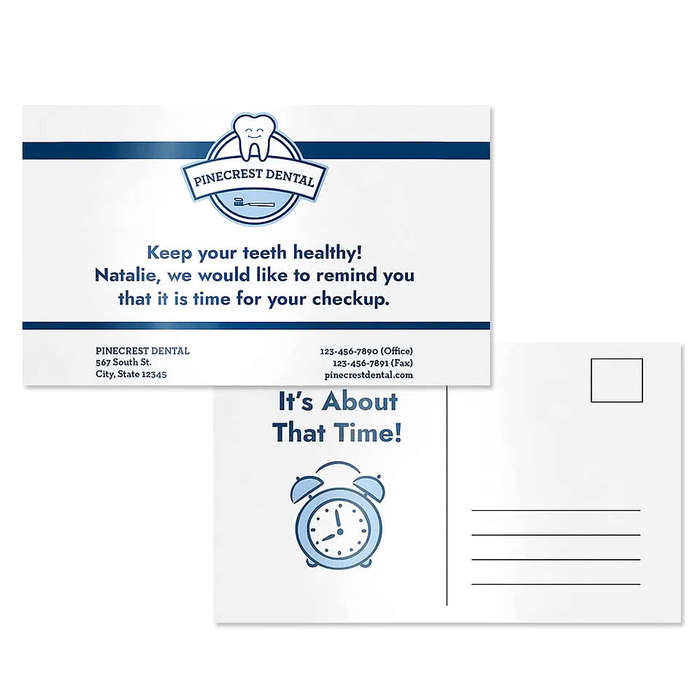Full Color 5" x 7" Postcard - White