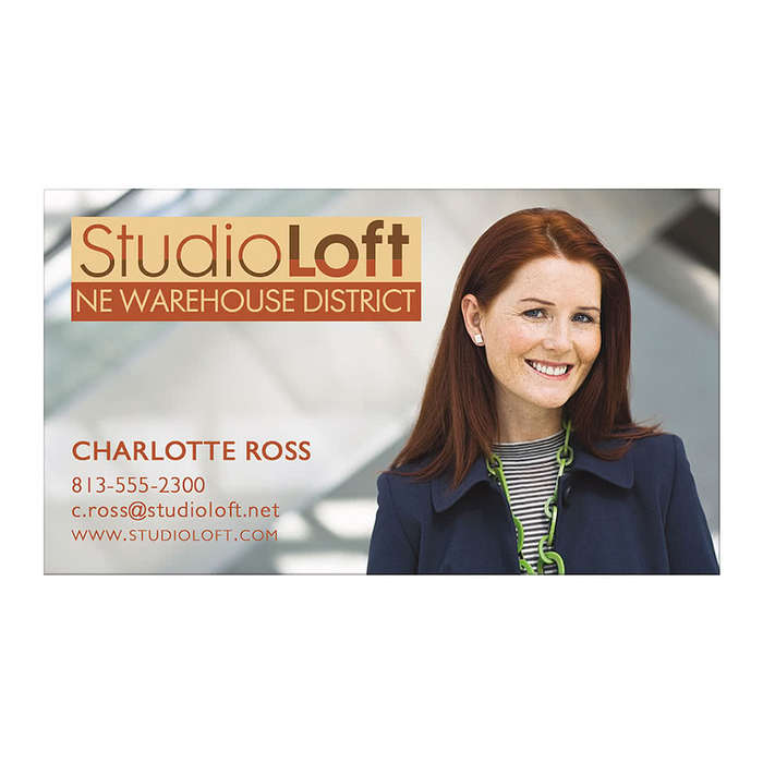 Full Color 30 Mil Business Card Magnet - White