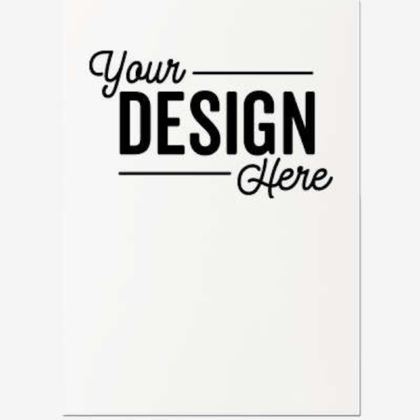 Full Color 5" x 7" Eggshell Flat Card (Set of 20) - White