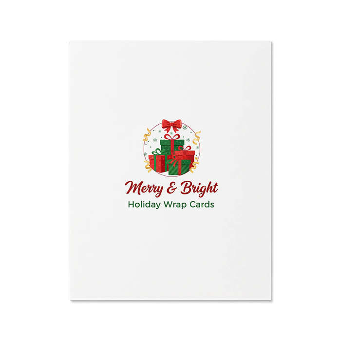 Full Color 4" x 5" Flat Card (Set of 20) - White